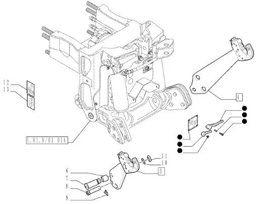 87609324 - палец