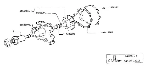 1940119 - ремнабор
